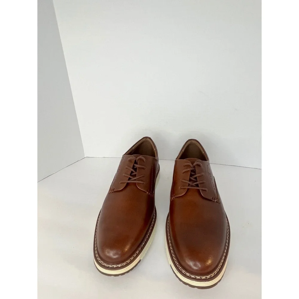 Tommy Hilfiger TMHIDAY-R Men's Size 9 Brown Derby Dress Shoes NWOB Casual - Picture 6 of 15